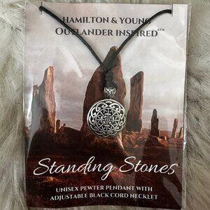 Hamilton & Young 'Outlander' Inspired Standing Stones unisex pendant